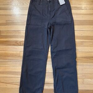 NWT Madewell Low-Slung Baggy Utility Pants